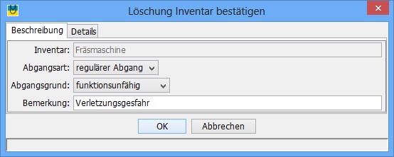 Abgangsliste abrufen