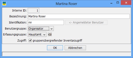 Benutzerverwaltung
