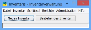 Men der Inventarverwaltung